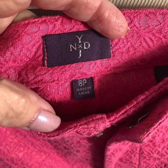 NYDJ Jacquard skimmers petite 8P - Picture 8 of 12